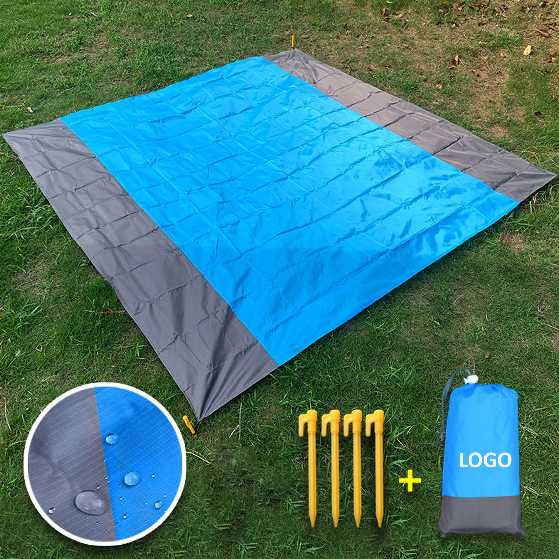 Oversized Quick Dry Beach Blanket Picnic Mat 1