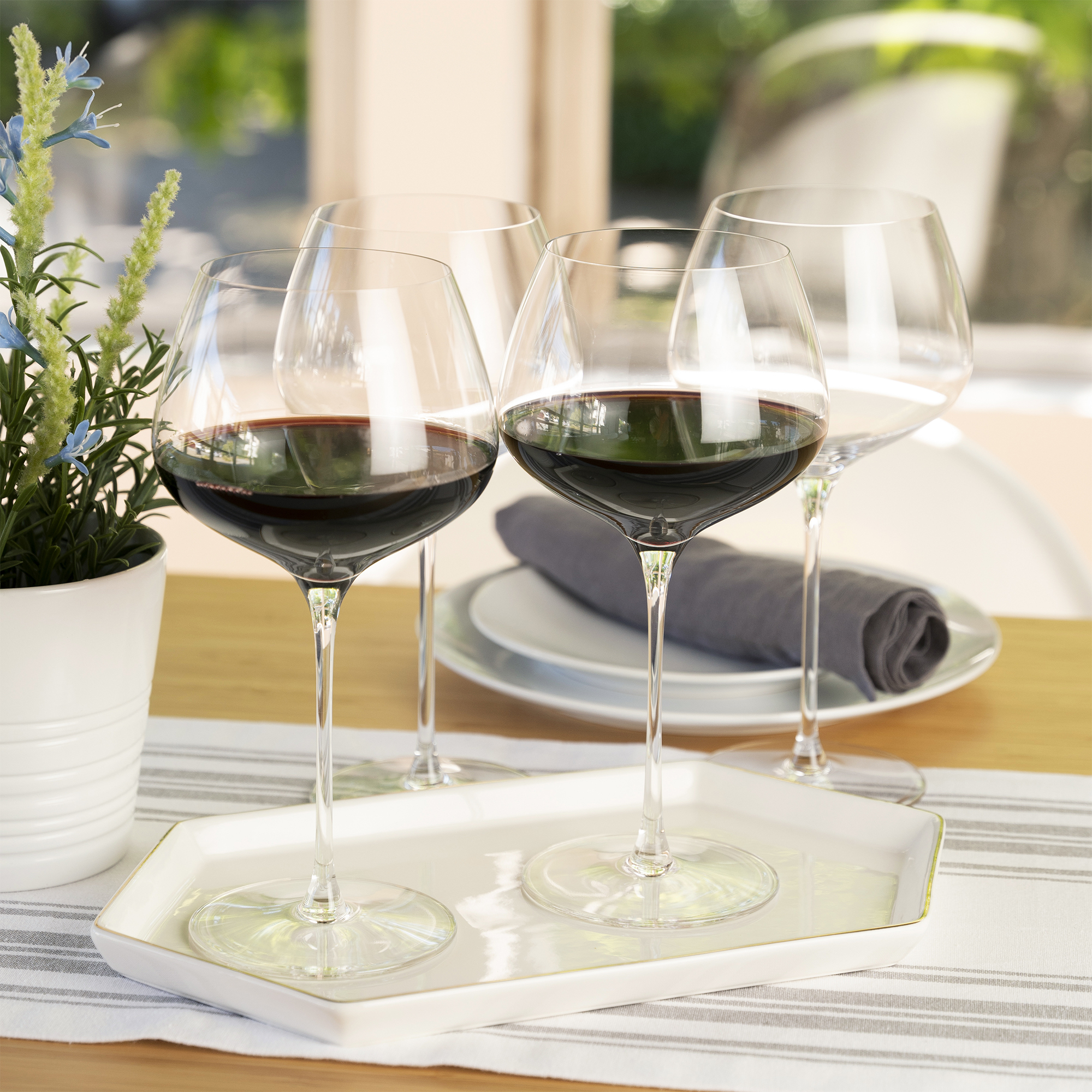 Spiegelau Willsberger 25.6 oz Burgundy Glass, set of 4 7