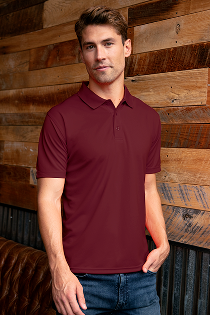 Vansport Omega Solid Mesh Tech Polo 69