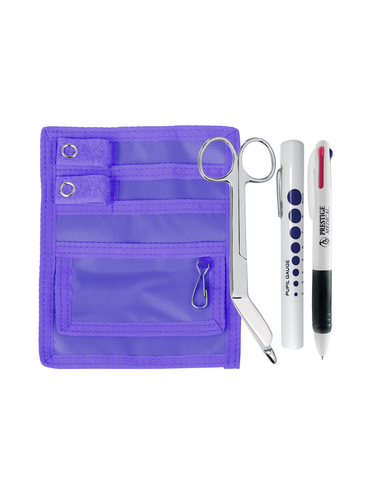 Prestige Medical - 4-Pocket Belt Loop Organizer with Instruments 7