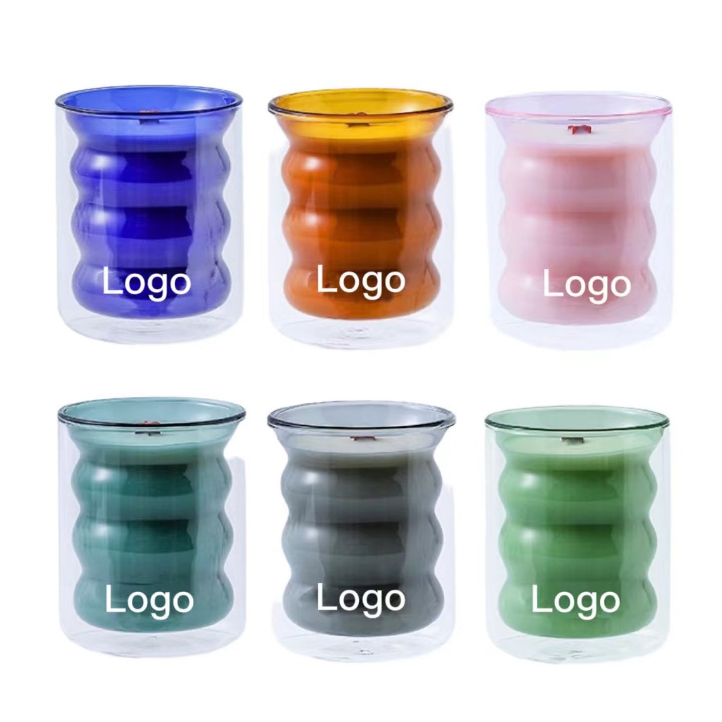 Transparent Container Soybean Wax Candle 5