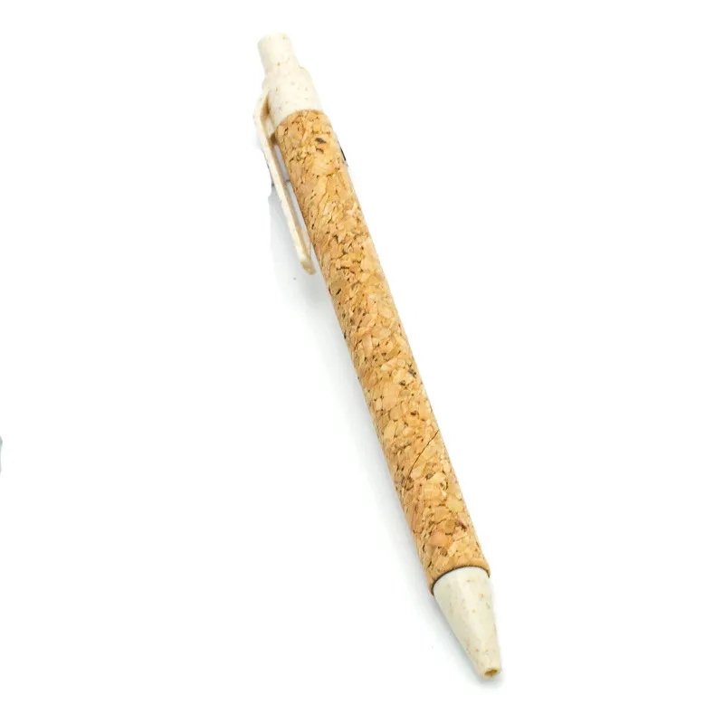 Cork and Wheat Straw Ballpoint Pen 5