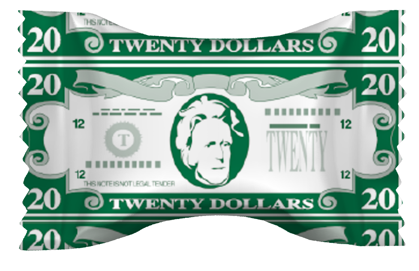 Assorted Sour Candies in a Money Wrapper 3