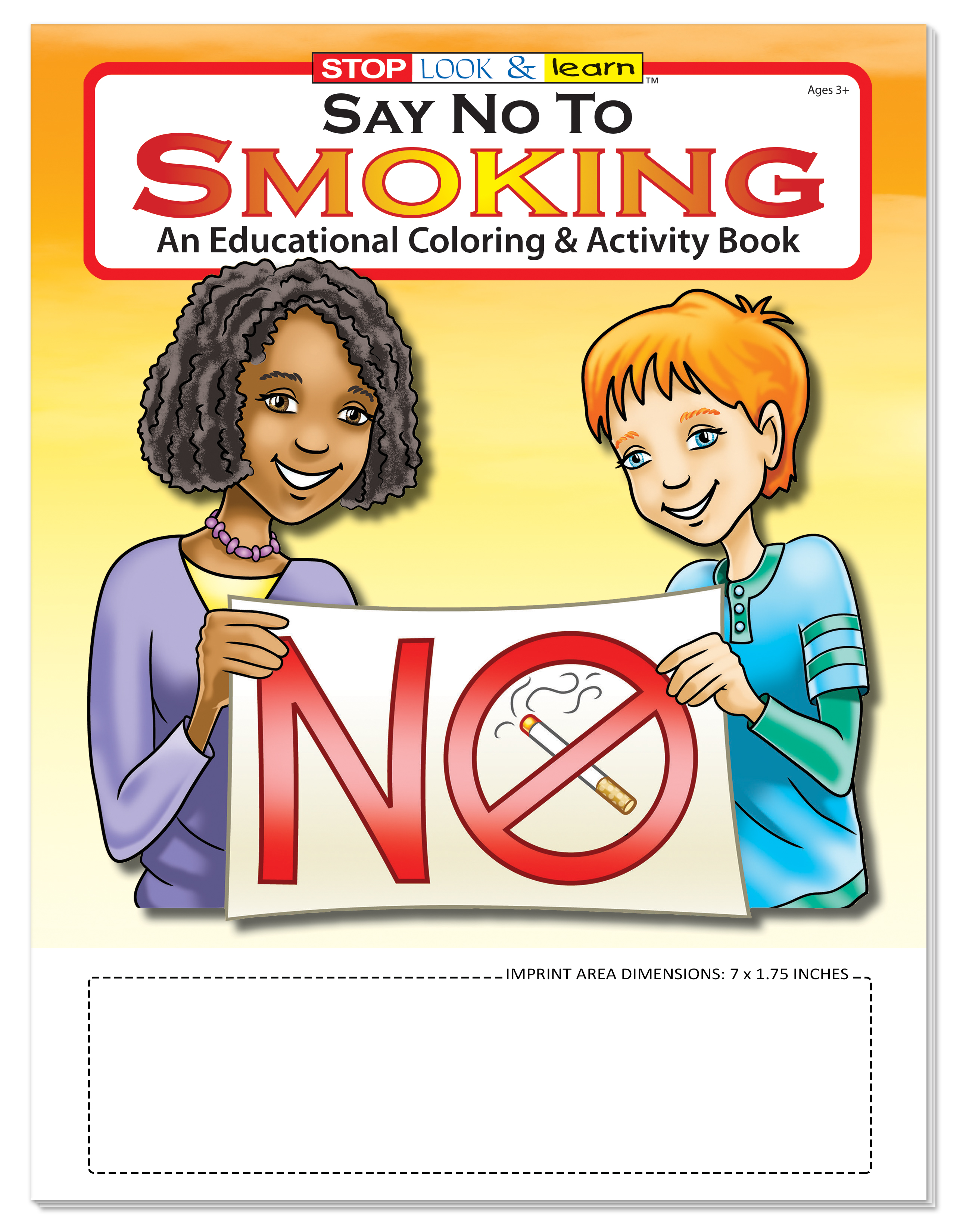 COLORING BOOK - Say No to Smoking Coloring & Activity Book 4