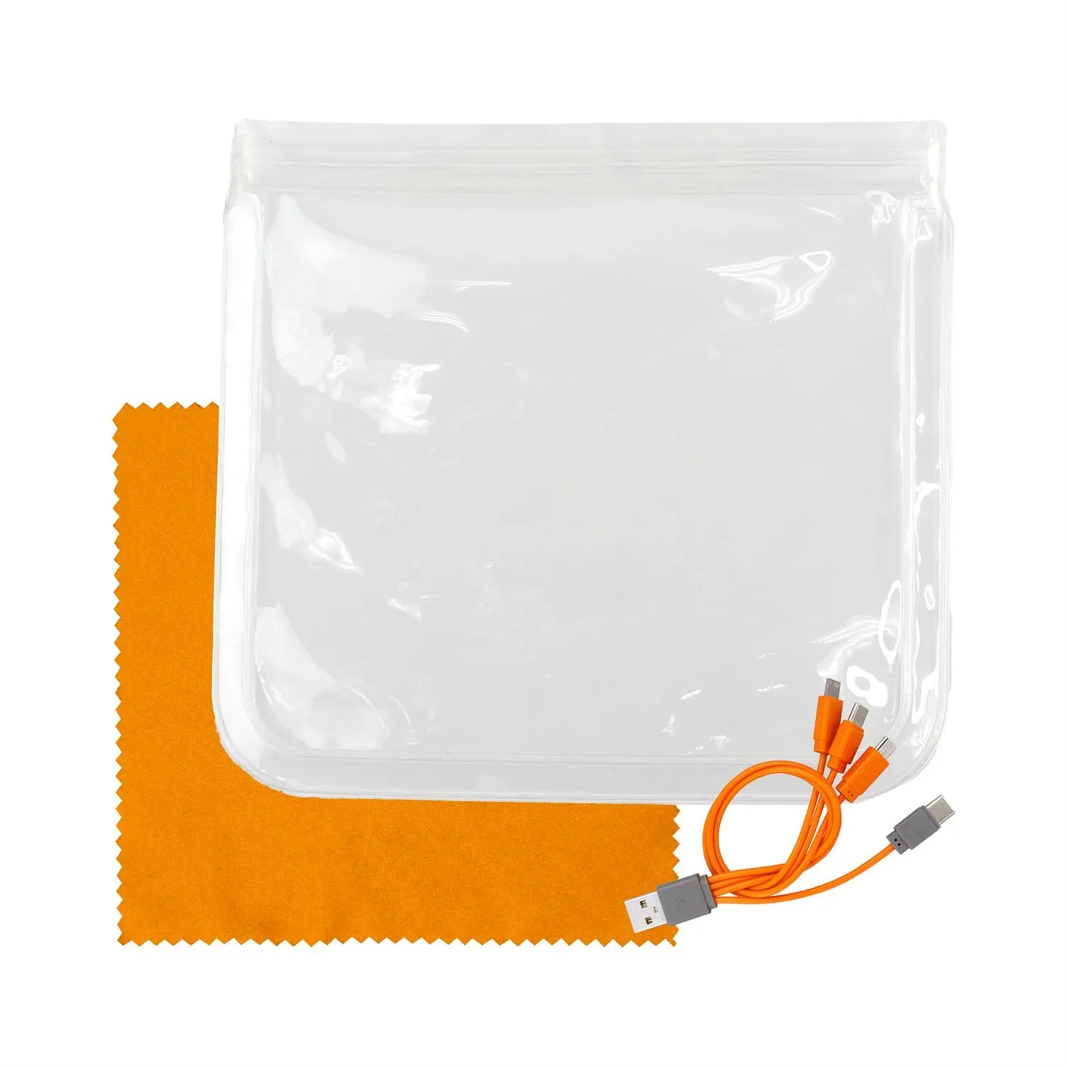 Clear Cable & Cloth Set 2