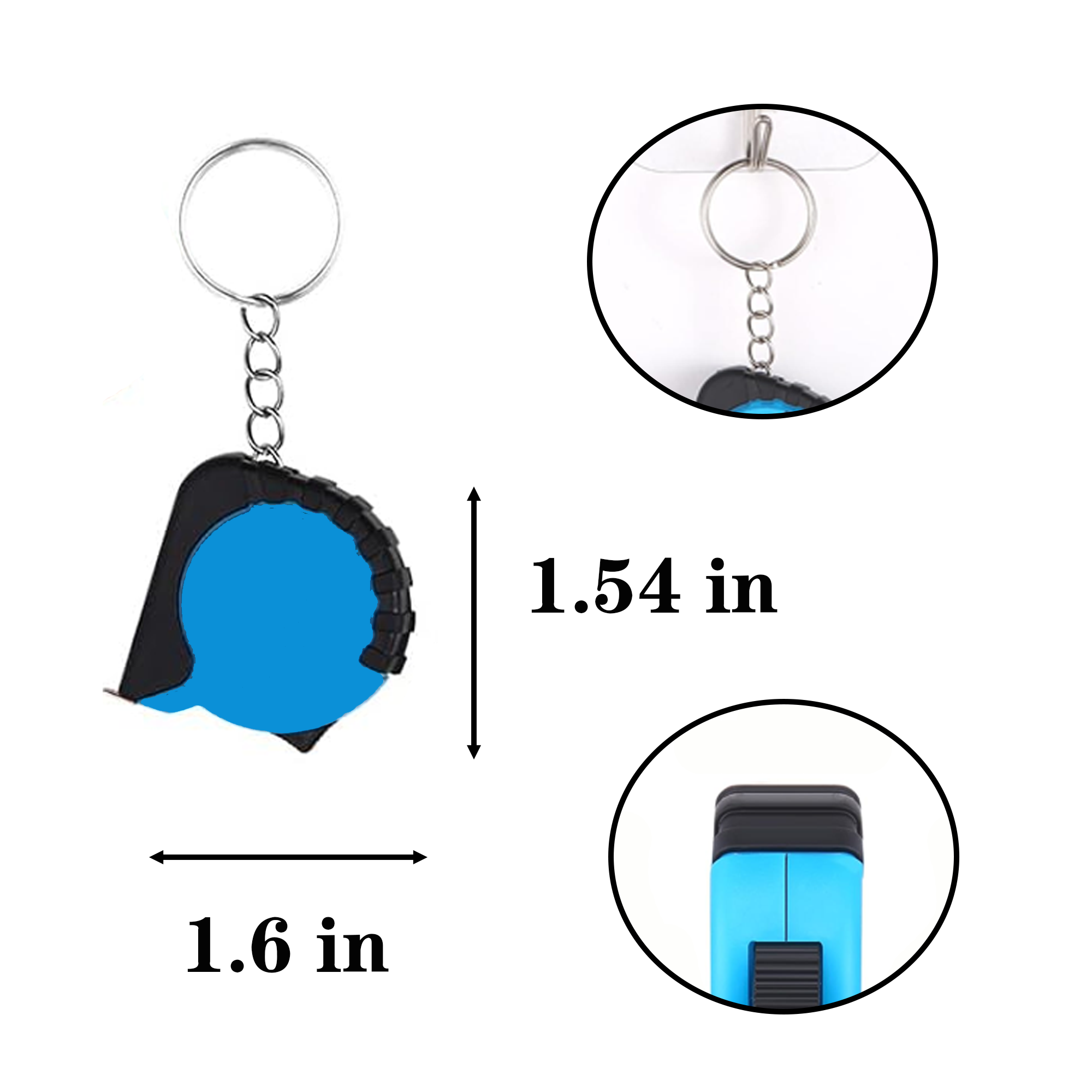 Keychain Tape Measure Tool 2