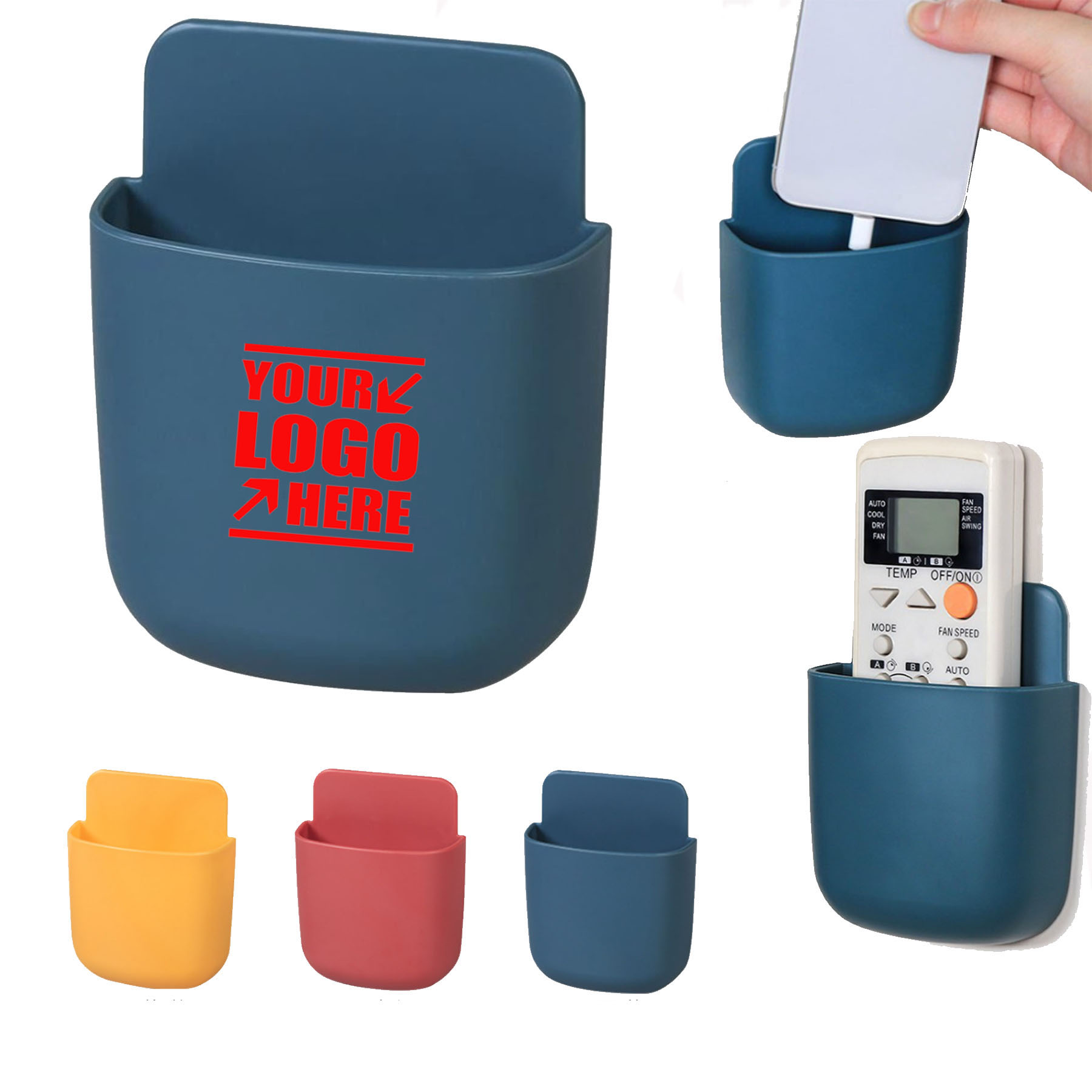 Wall-Mounted Non-Punch Storage Box 1