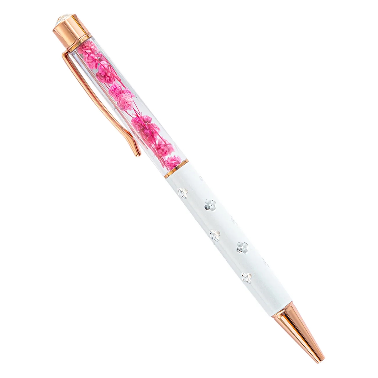 Dried Flower Metal Ballpoint Pen 5