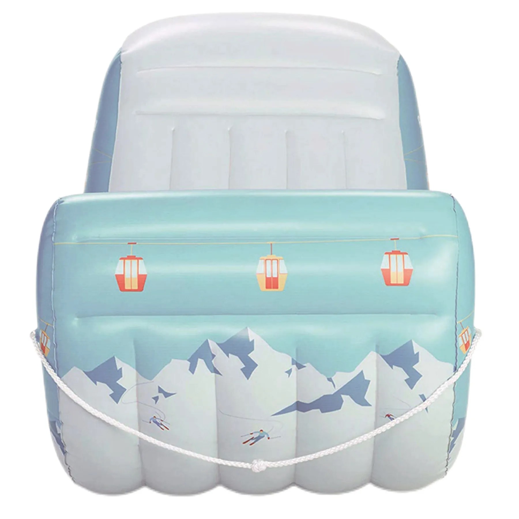 Inflatable Ski Pad 2