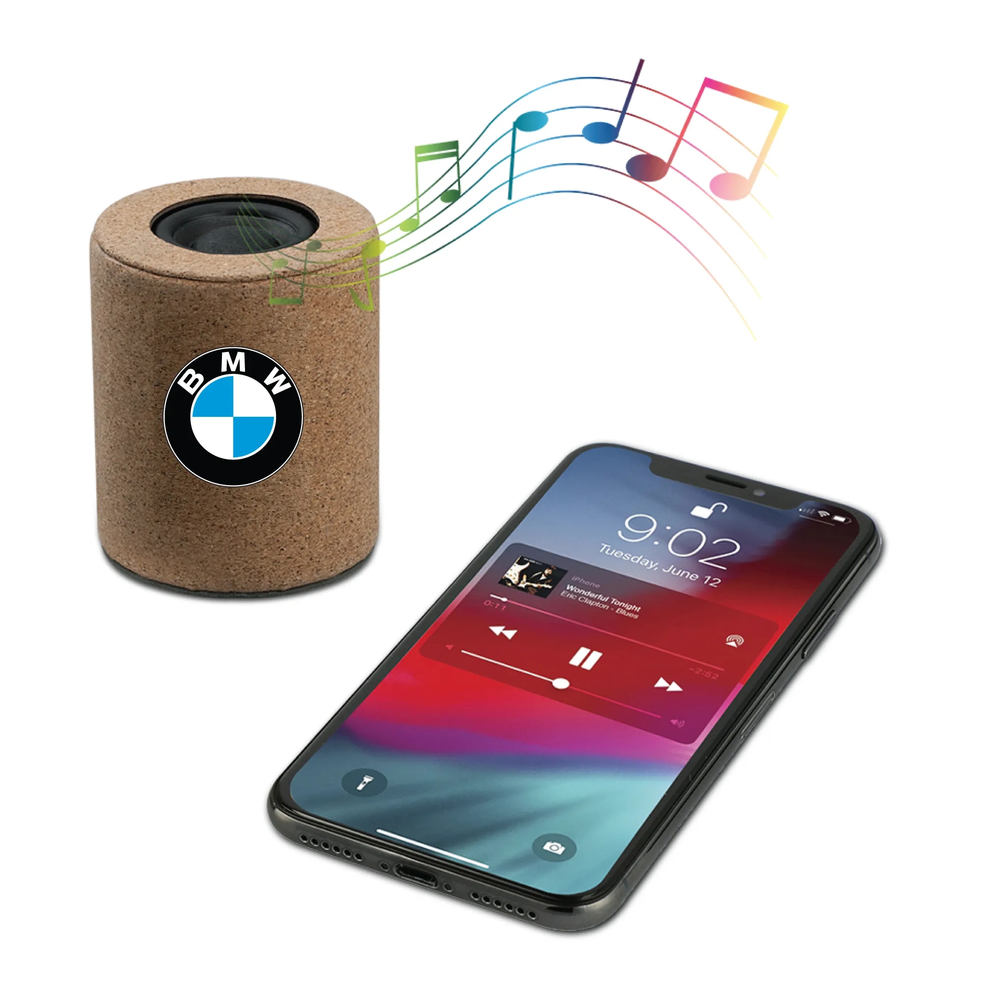Syrah Cork Eco-Friendly Mini Portable Speaker 3