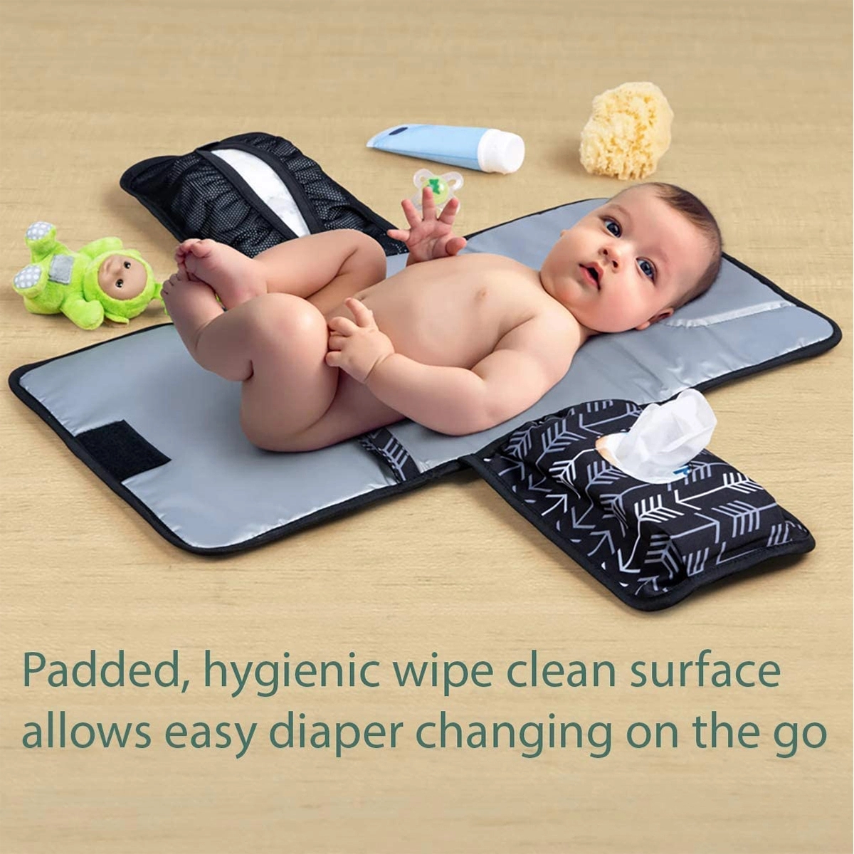 Portable Changing Pad For Baby Diaper Bag 3