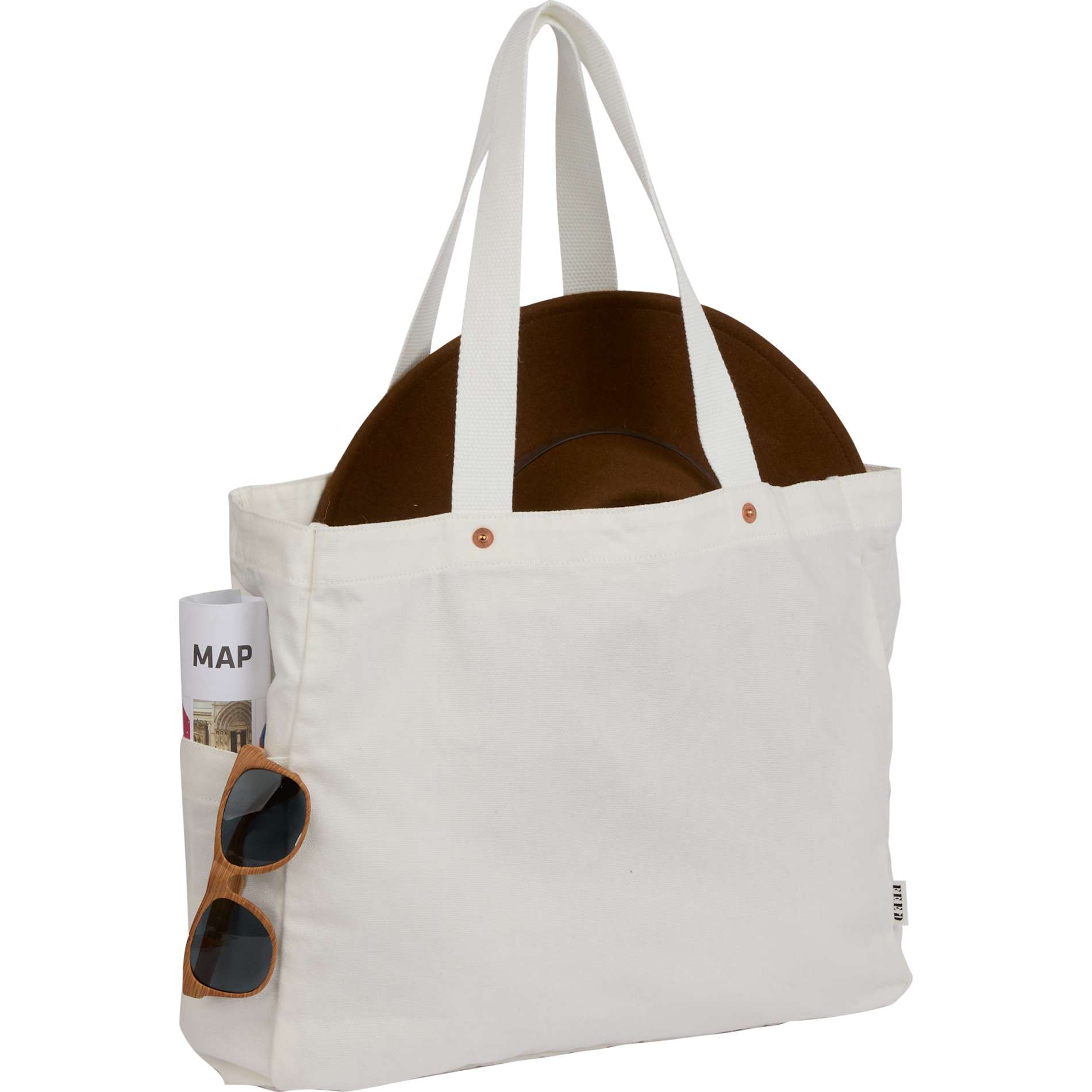 FEED Organic Cotton Rivet Tote 4