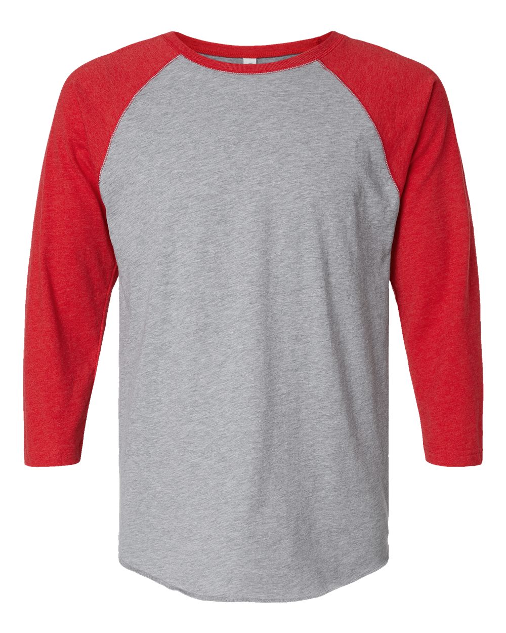 Unisex Baseball Fine Jersey Three-Quarter Sleeve Tee - 6930 53