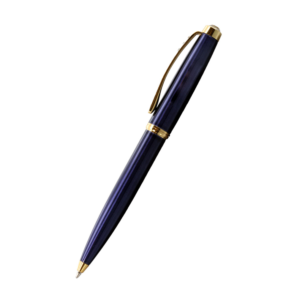 Vanity Brass Twist Action Ballpoint Pen 3