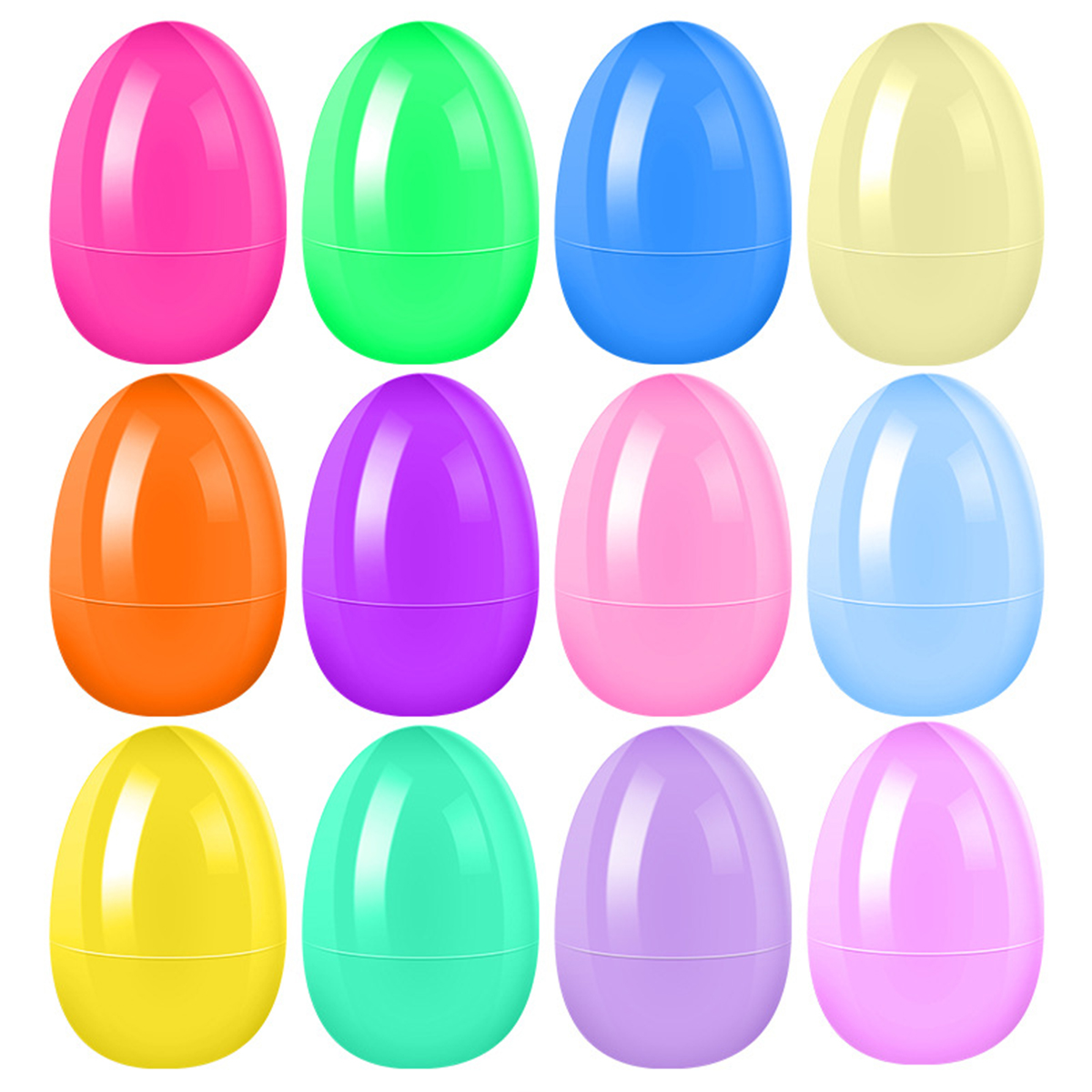 Easter Eggshell Eggs Plastic Opening Decoration 7