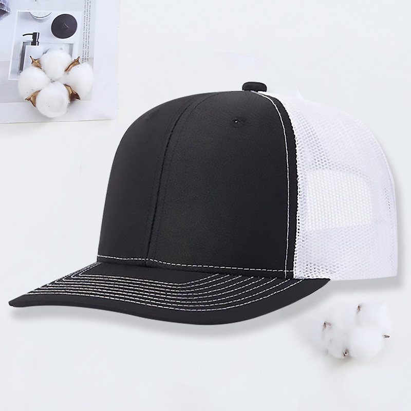 Custom Cotton Trucker Sports Sunshade Baseball Mesh Cap 9
