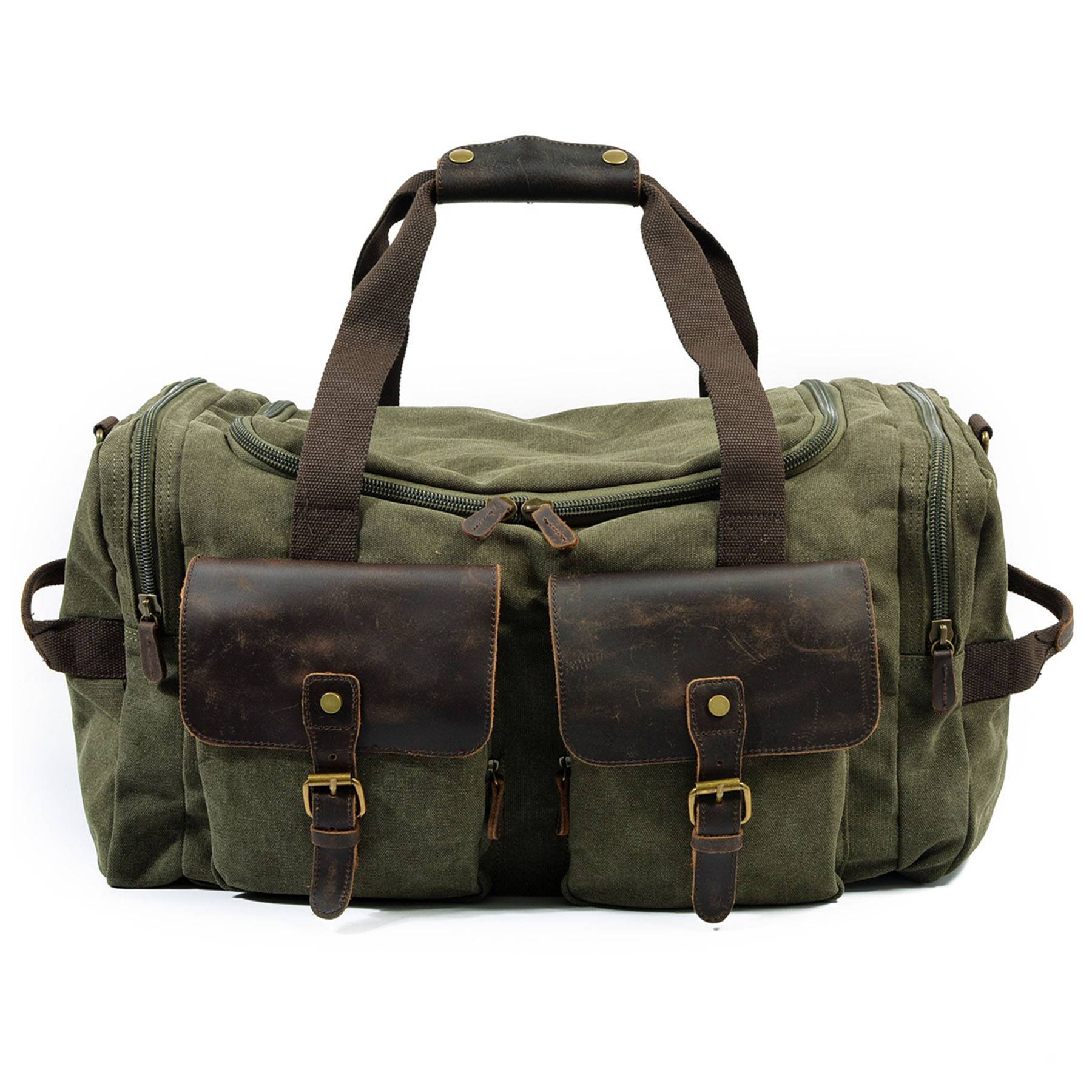 Canvas Large Capacity Men's Duffel Bag 6
