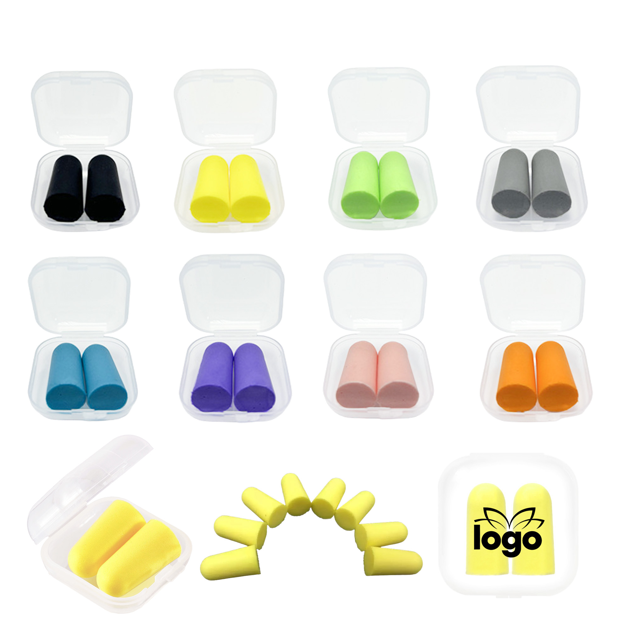 Sleep Noise-Isolating Earplugs MOQ50pcs 2