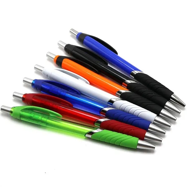 Promotional Turbo Ballpoint Pen with Rubber Grip 7