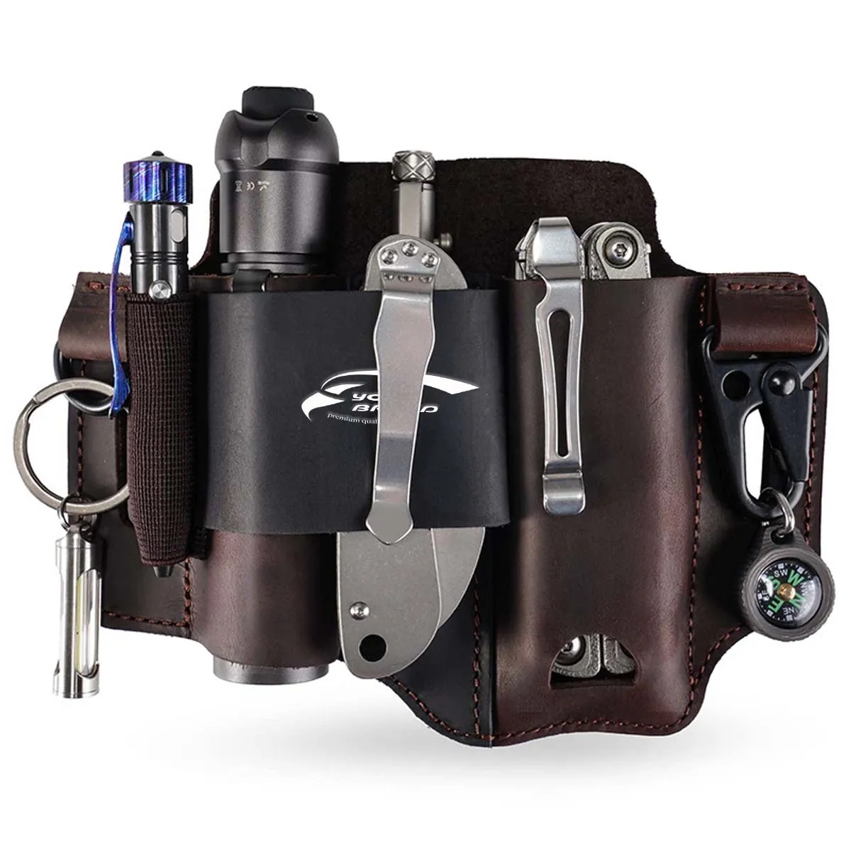 Multitool Leather Sheath for Tool Belt 2