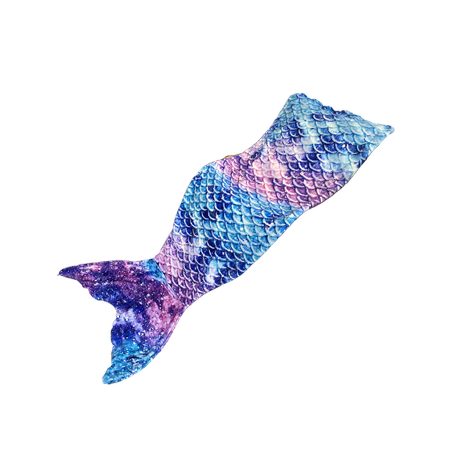 60 x 24 in Flannel Mermaid Tail Portable Blanket Sleep 8