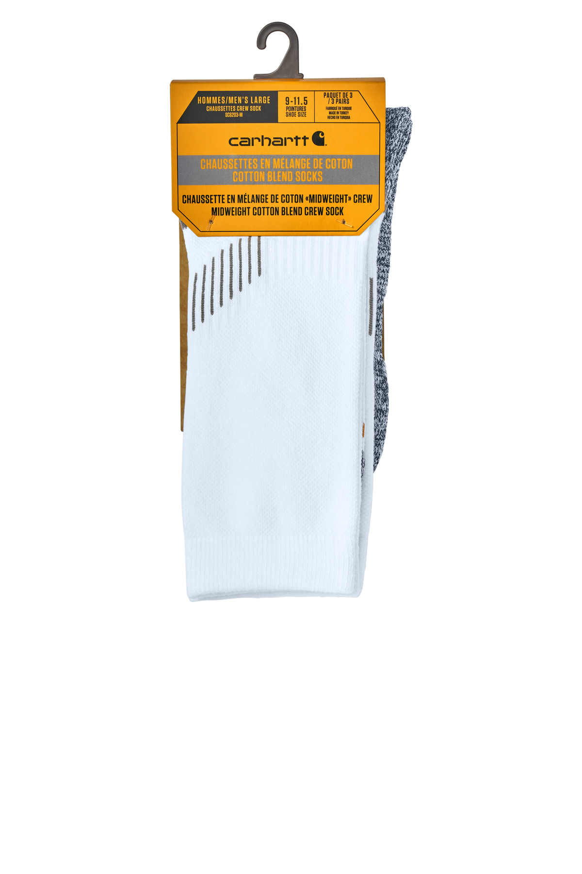 Carhartt Force Midweight Crew Sock (3-Pack) CTSC4223 11