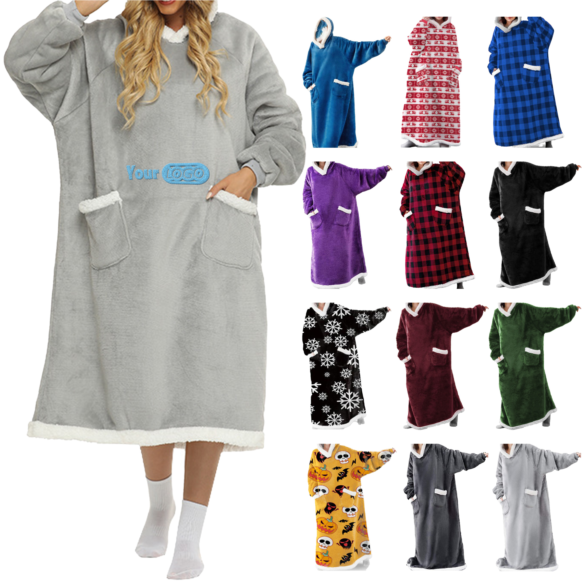 Flannel Winter Lazy Blanket 8