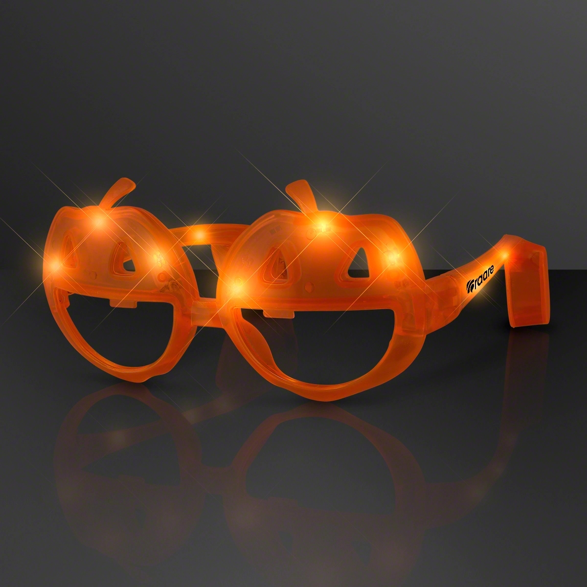Light Up Orange Pumpkin Sunglasses 1