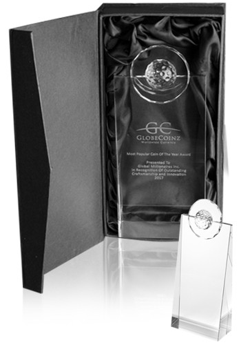 Golf Pinnacle Optical Crystal Awards