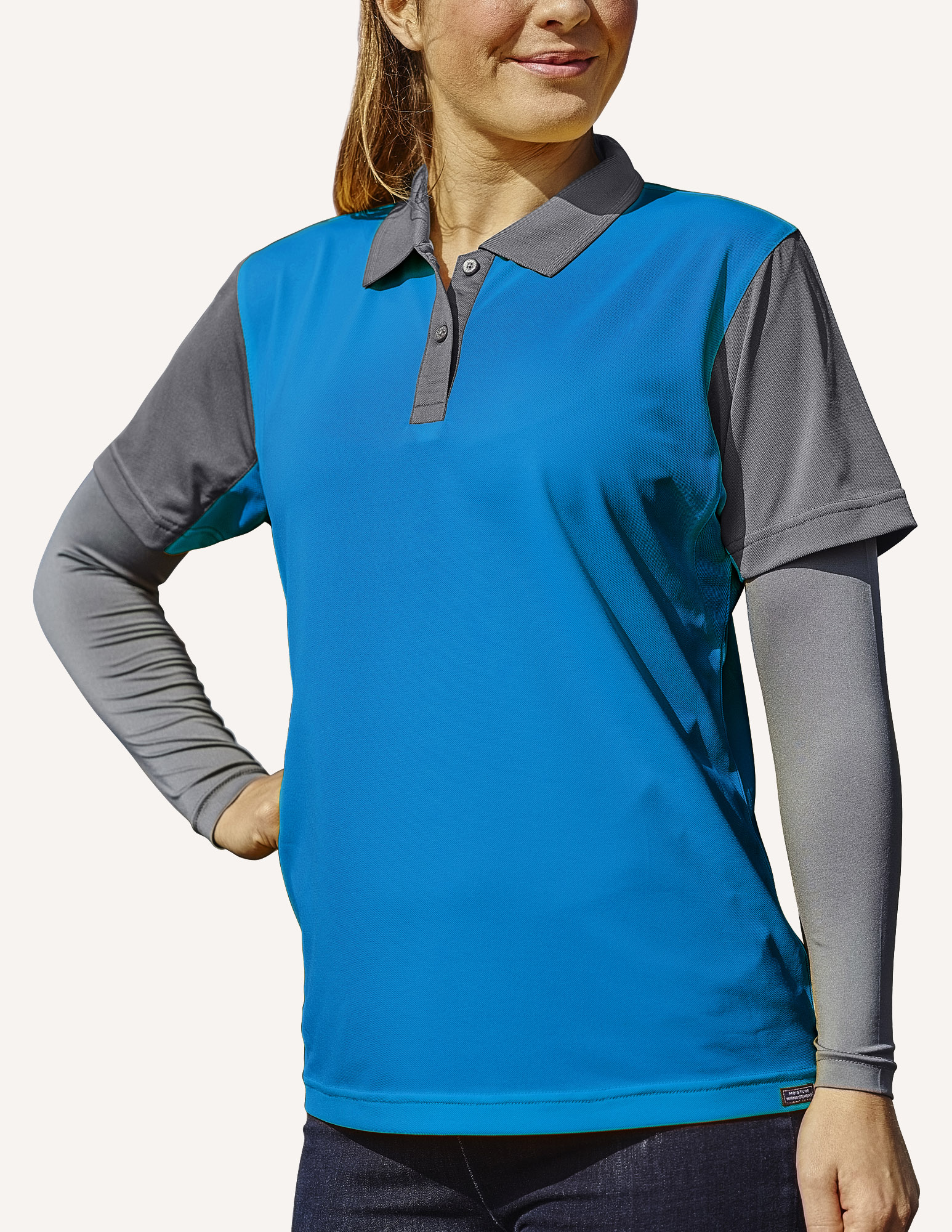 Ladies' Corvette Hybrid Cooler Polo Shirt 2