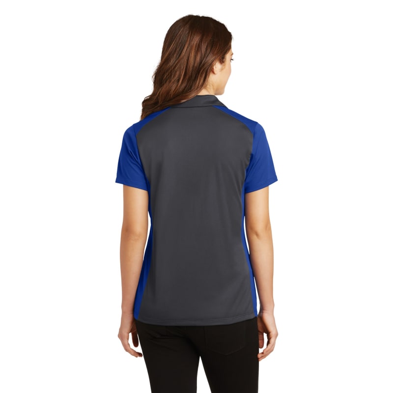 Sport-Tek Women's Colorblock Micropique Sport-Wick Polo. 51