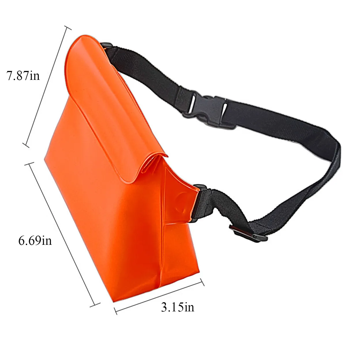 Colorful Waterproof Pouch Fanny Packs With Black Waist Strap 4