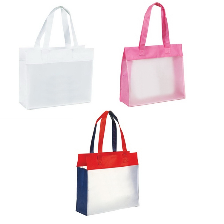 Environmental Frosted Shopping Tote Bag 3