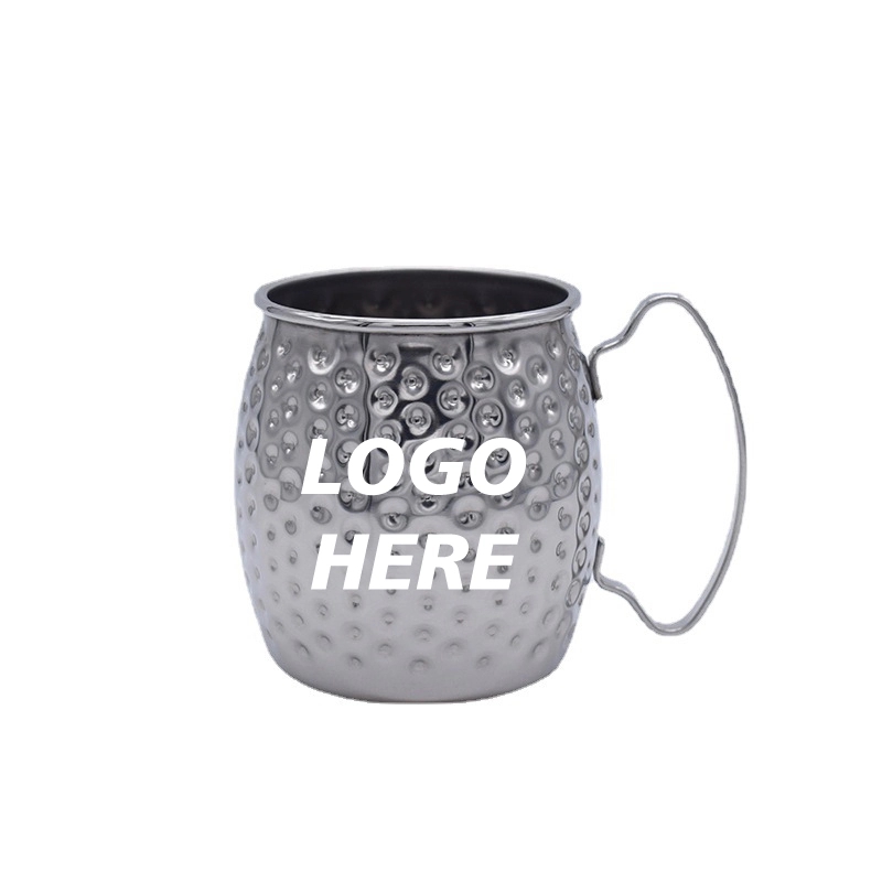 Custom 17 oz Stainless Steel Big Grip Beer Mug 2