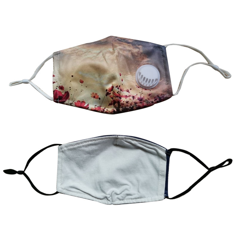 Cloth Face Mask With Valve 2