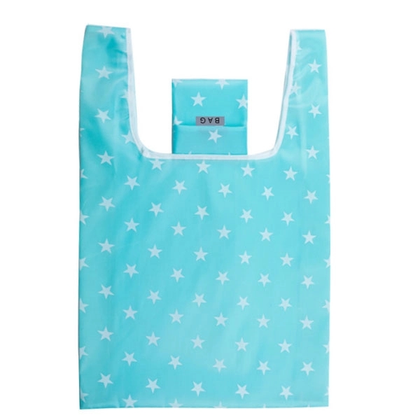 Foldable Polyester Grocery Tote Bag, custom tote bag with logo imprint 15
