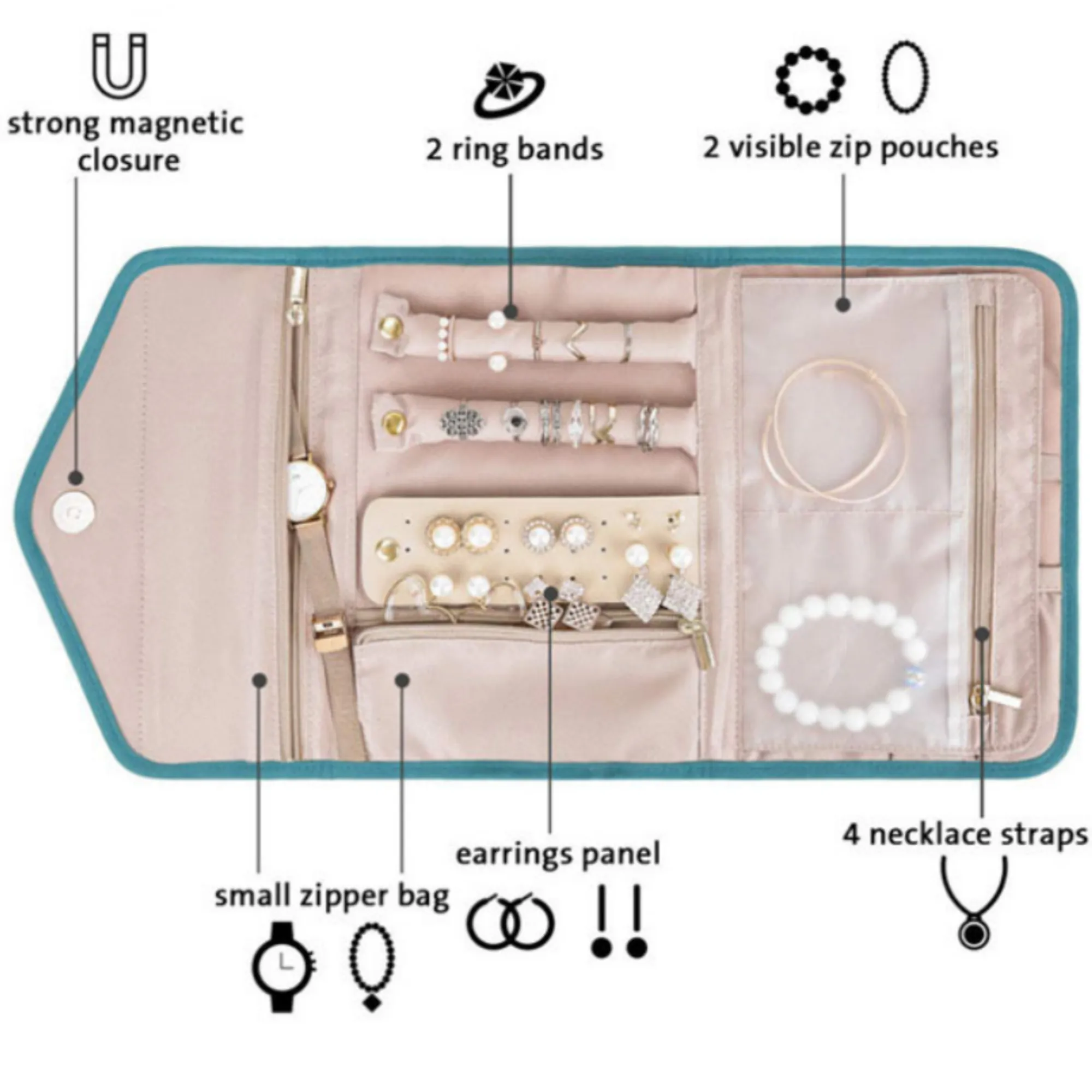 Transparent Golf Ball Tube Set Durable PVC Organizer 8