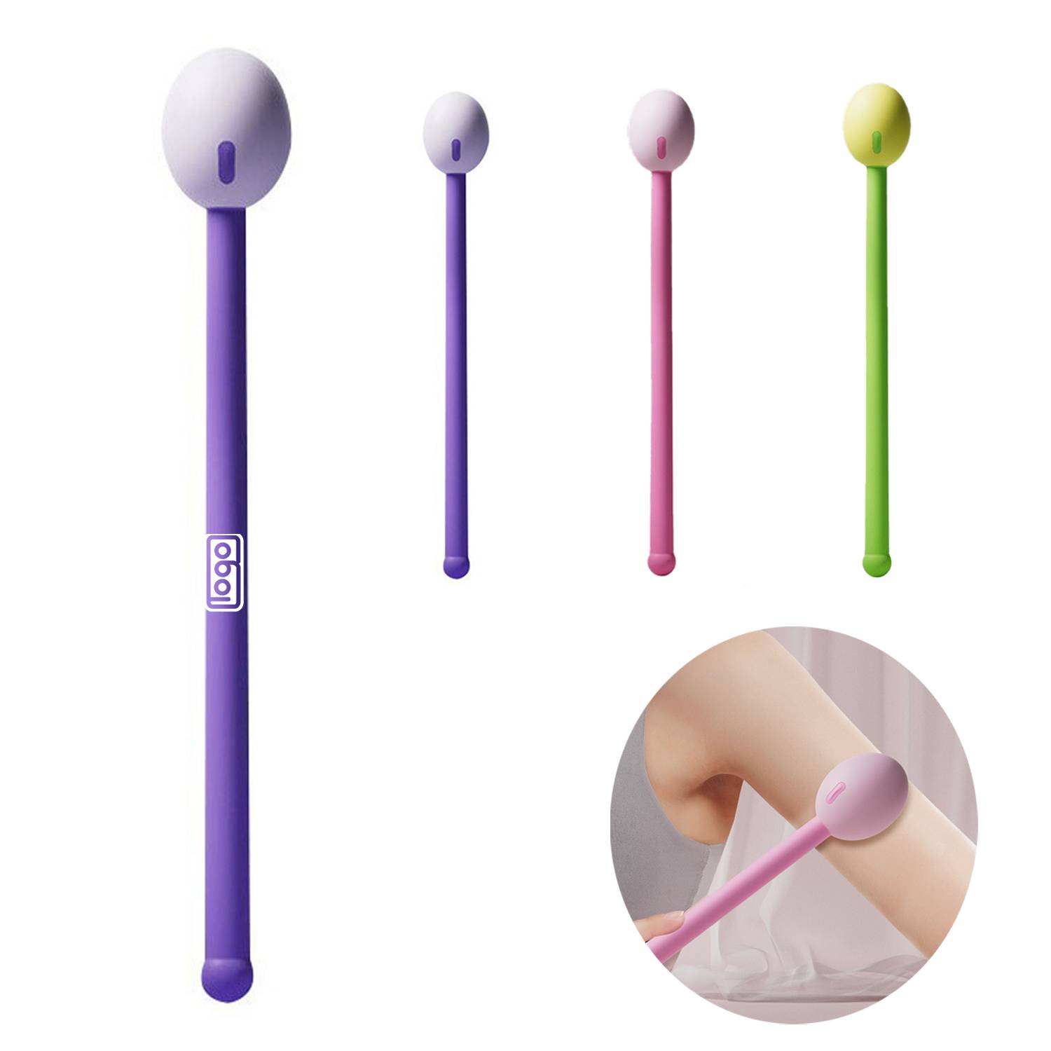 Silicone Meridian Massage Stick 9