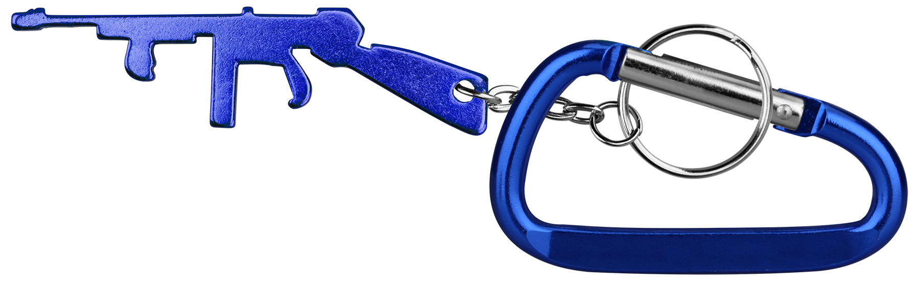 Rifle shape bottle opener key chain & Carabiner 3