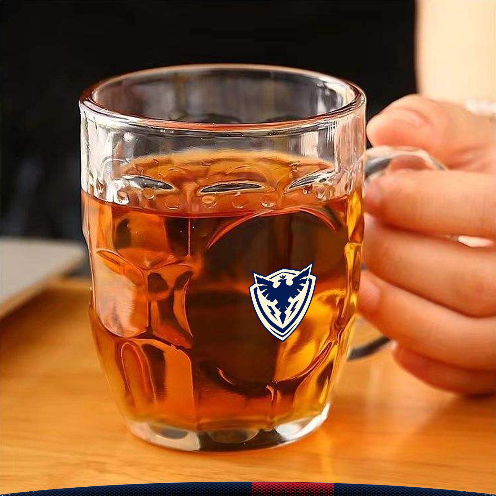 Tailian 10 oz. ARC Britannia Glass Beer Mugs 5