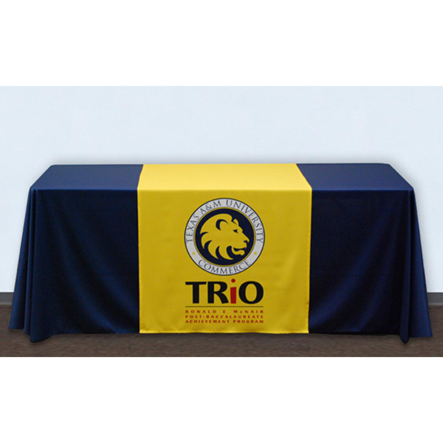 Custom 36"Wide Dye Sublimated Satin Table Runner 5