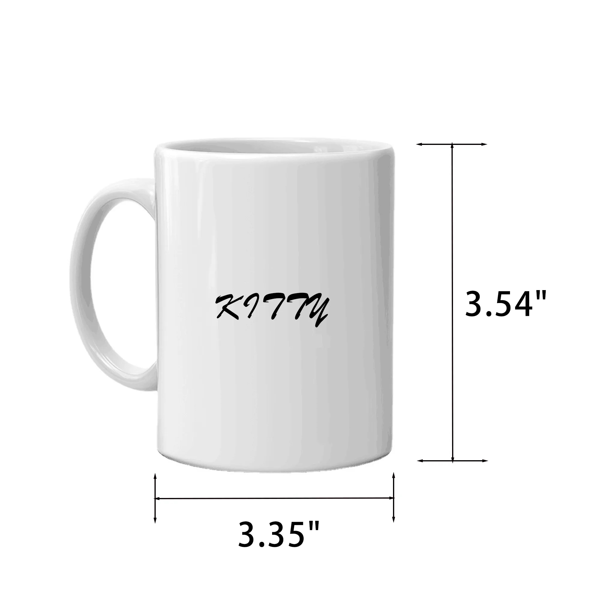 11 Oz. Round Ceramic Mugs 3