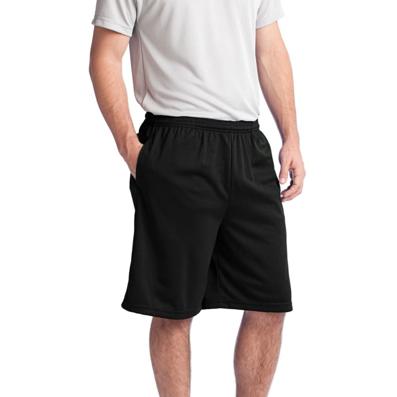 Sport-Tek PosiCharge Tough Mesh Pocket Short. 2