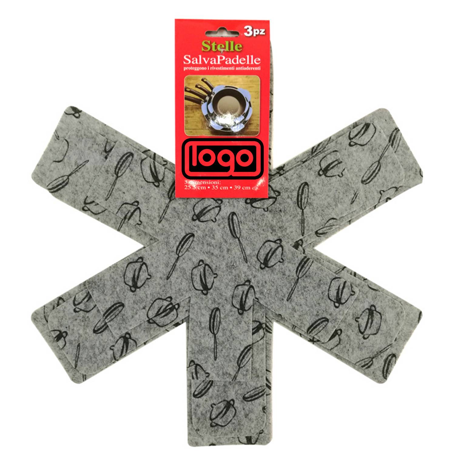 3 Pieces Cookware Protectors Cushion 7