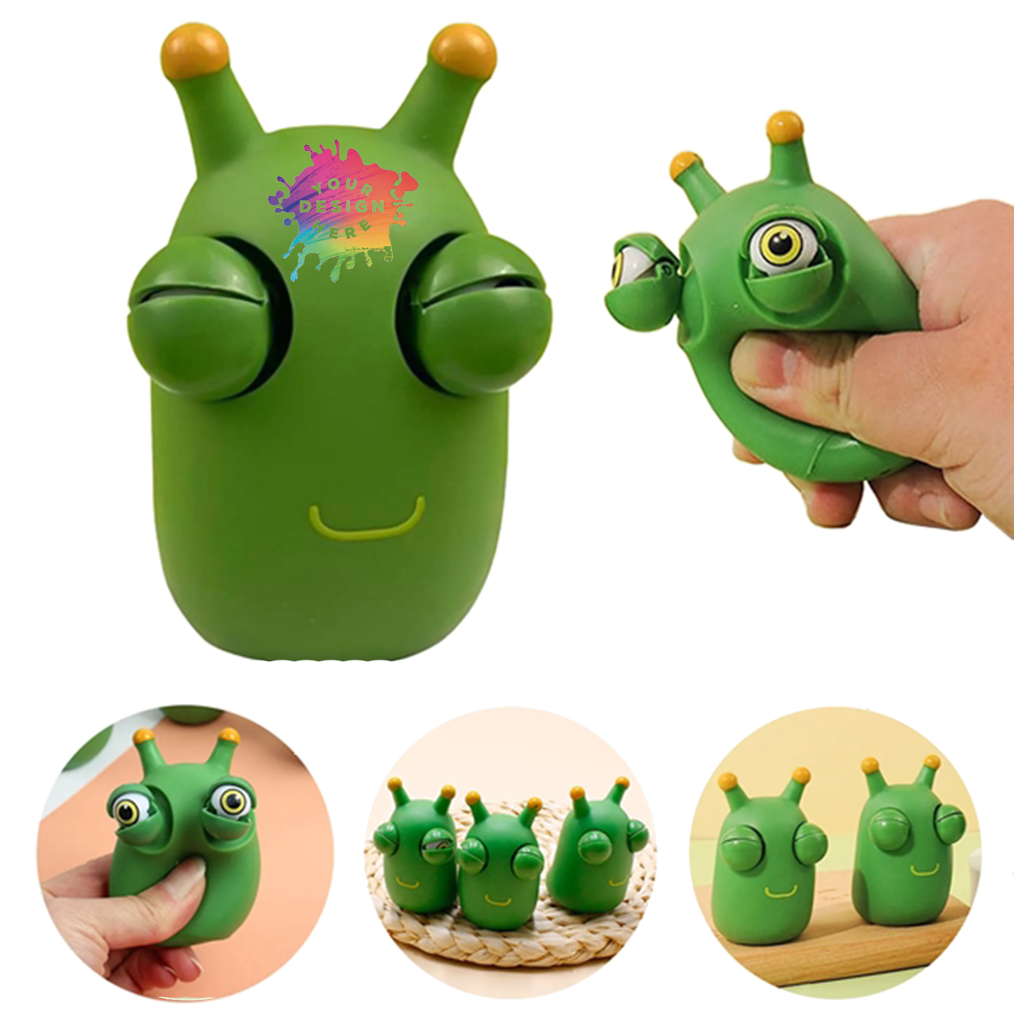 Full Color Bug Shaped Decompression Ball MOQ 50 5
