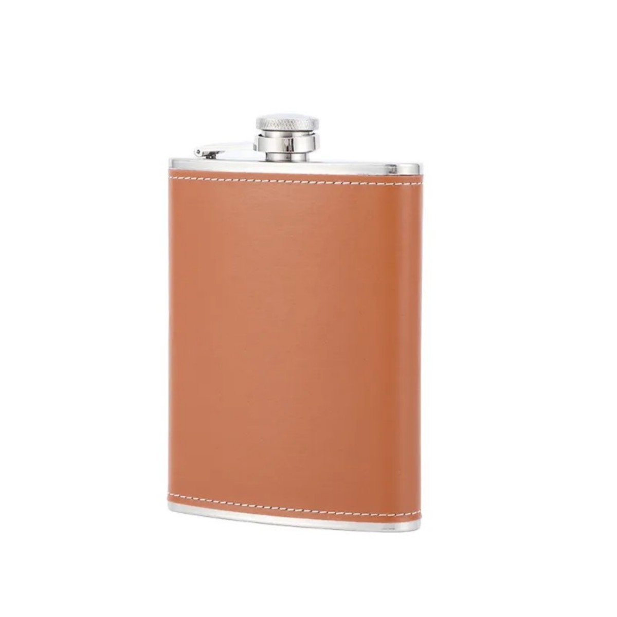 Stainless Hip Flask with Debossed Logo 4