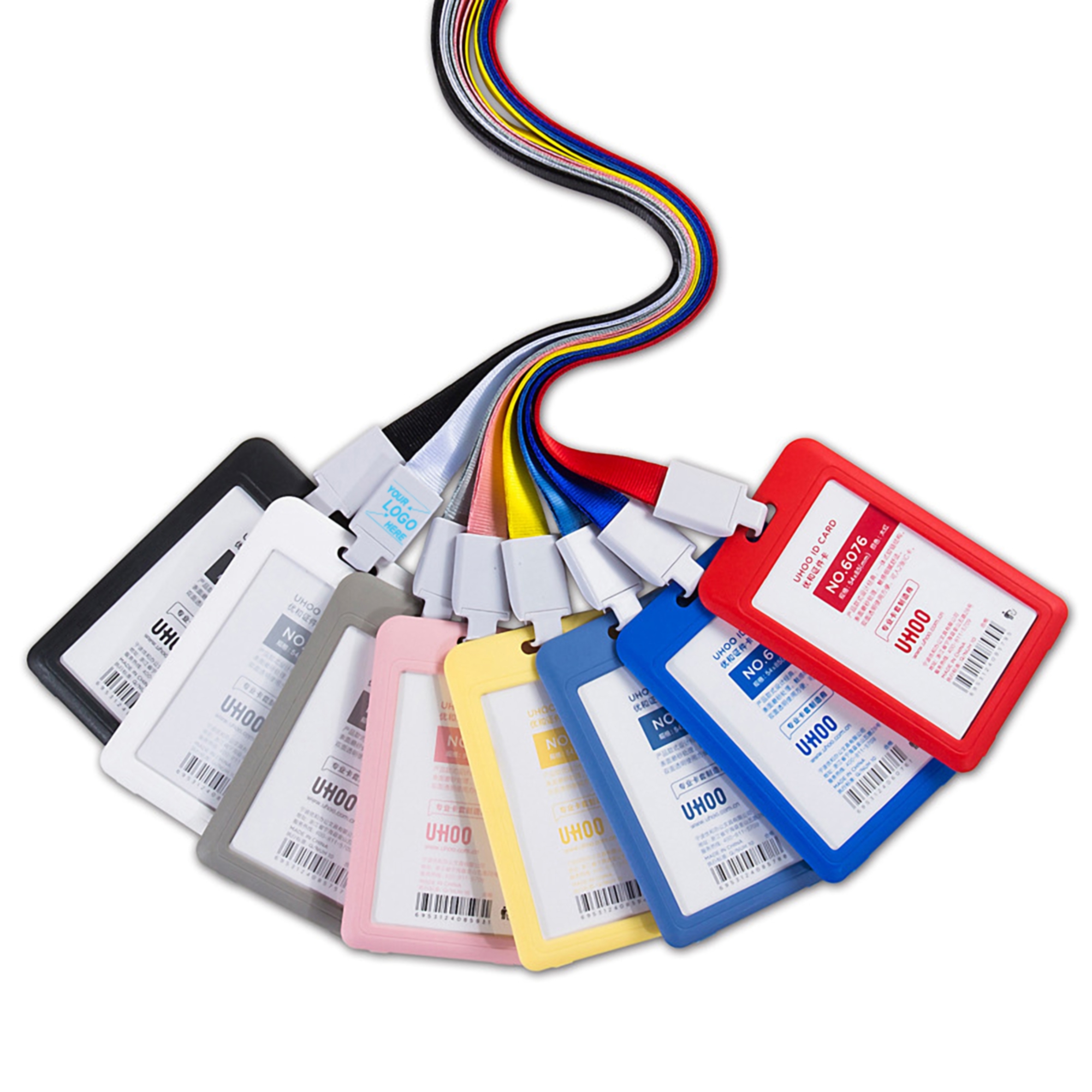 PVC ID Card Holder w/Lanyard 4