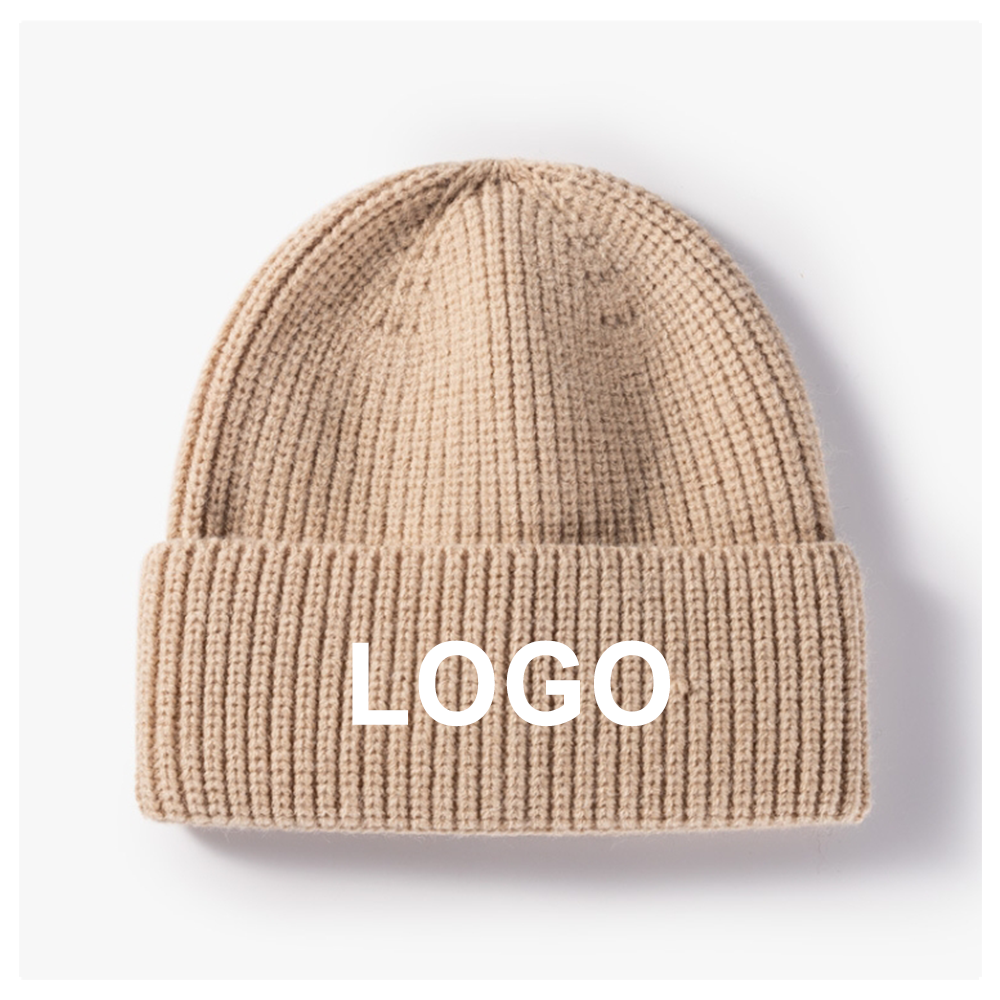 Custom Unisex Cuffed Knitted Beanie 5