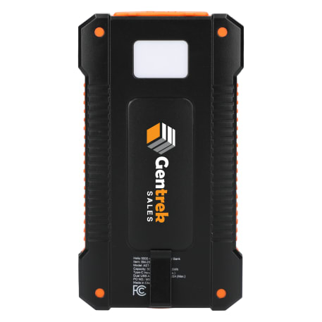 Helio 5000 mAh Solar Power Bank 24