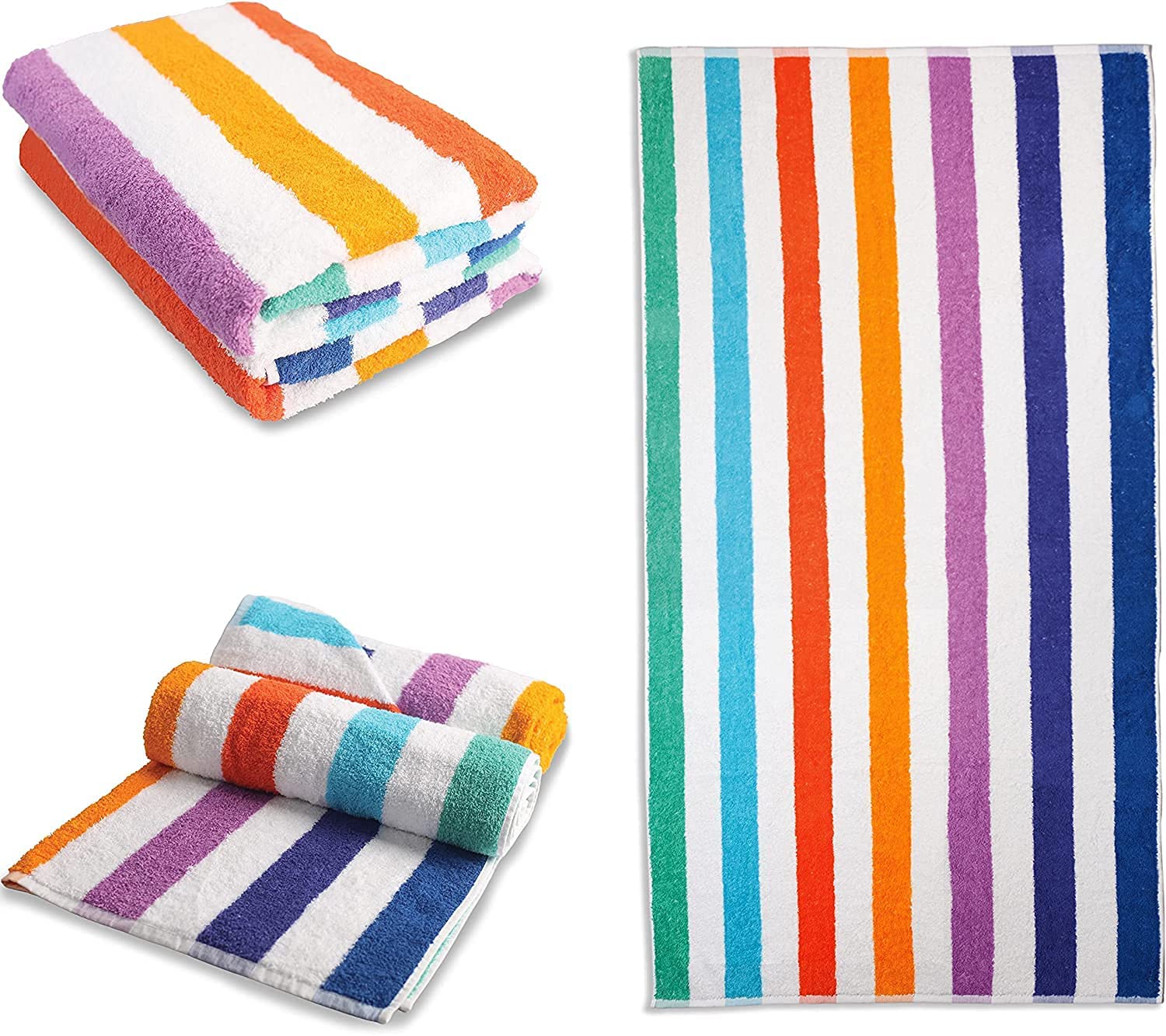 200 GSM Double Velvet Beach Towel 3